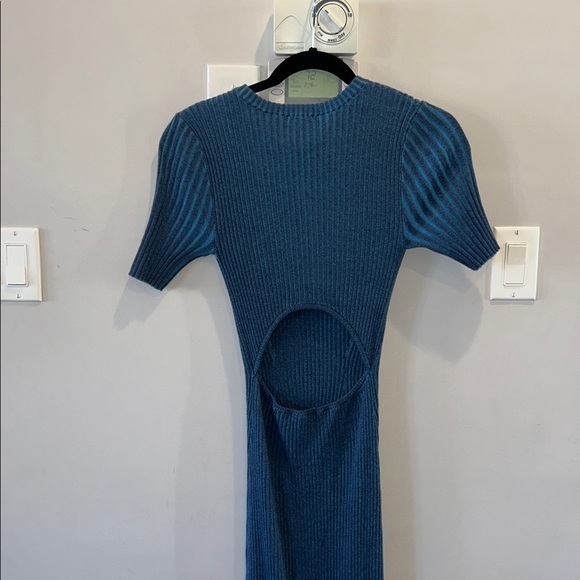 Rails Genesis Open Back Bodycon Dress Lake Melange - Picture 7 of 8